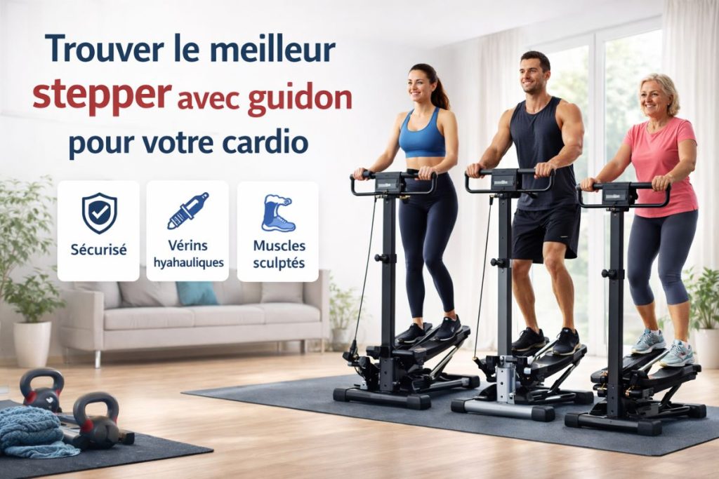 Trouver le meilleur stepper avec guidon pour votre cardio